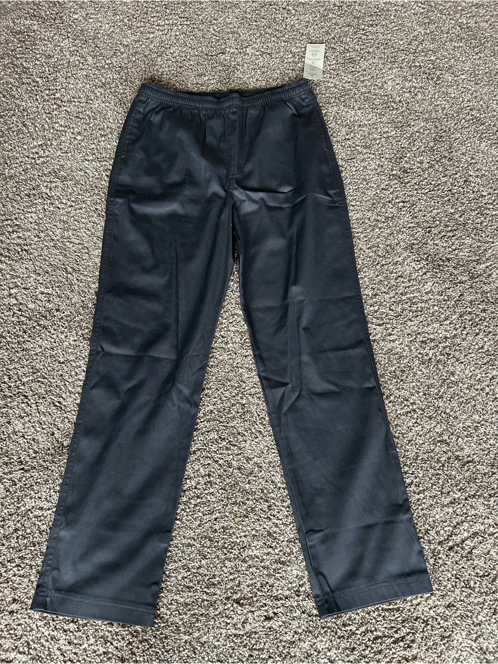 Silverts  Men's Slate Grey Elastic Waist Rugger Pants